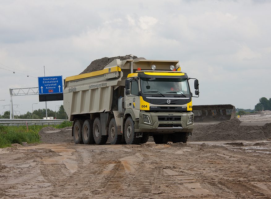 Terceiro Camião Mineiro BAS para a Harsco NL - BAS Mining Trucks