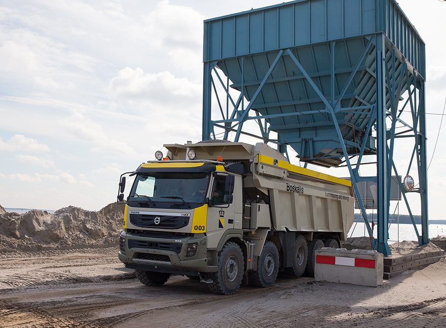 Terceiro Camião Mineiro BAS para a Harsco NL - BAS Mining Trucks