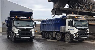 Terceiro Camião Mineiro BAS para a Harsco NL - BAS Mining Trucks