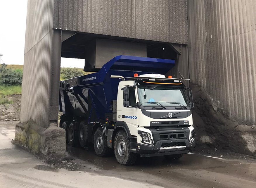 Terceiro Camião Mineiro BAS para a Harsco NL - BAS Mining Trucks