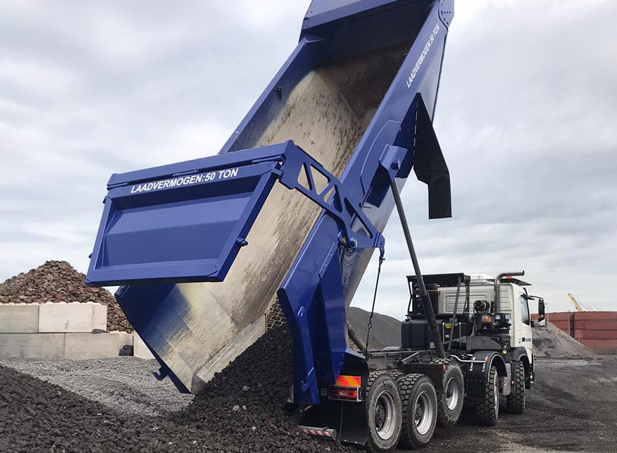 Terceiro Camião Mineiro BAS para a Harsco NL - BAS Mining Trucks