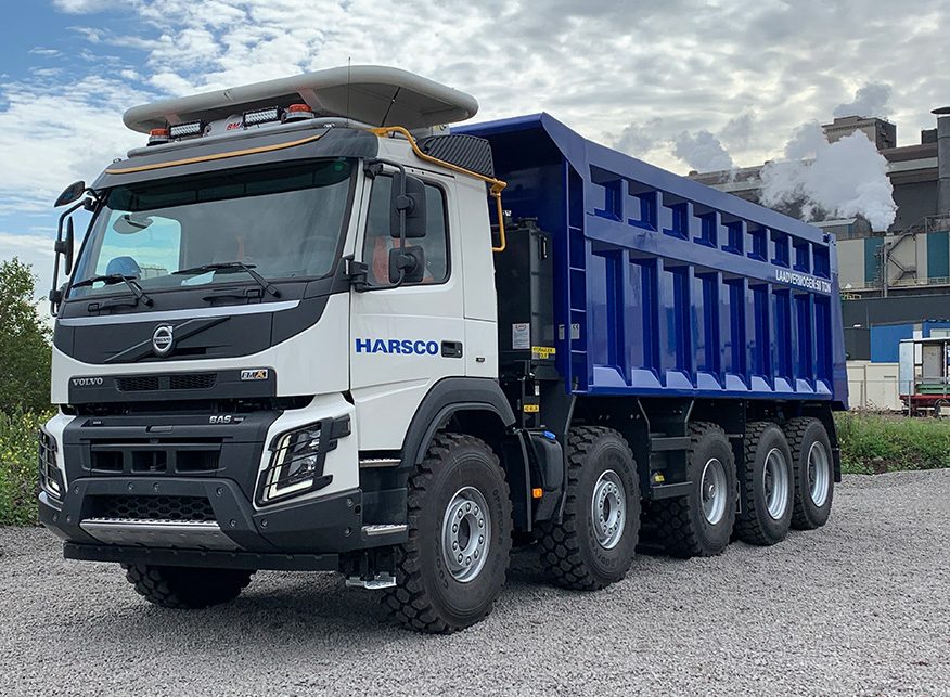 Terceiro Camião Mineiro BAS para a Harsco NL - BAS Mining Trucks