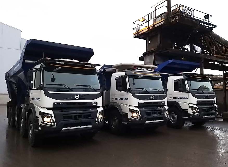 Terceiro Camião Mineiro BAS para a Harsco NL - BAS Mining Trucks