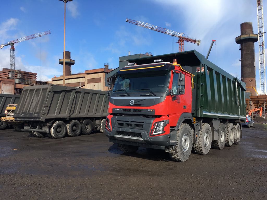 10x4 tipper Belgium