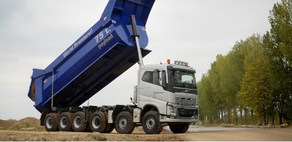 Terceiro Camião Mineiro BAS para a Harsco NL - BAS Mining Trucks