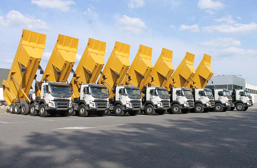 Terceiro Camião Mineiro BAS para a Harsco NL - BAS Mining Trucks