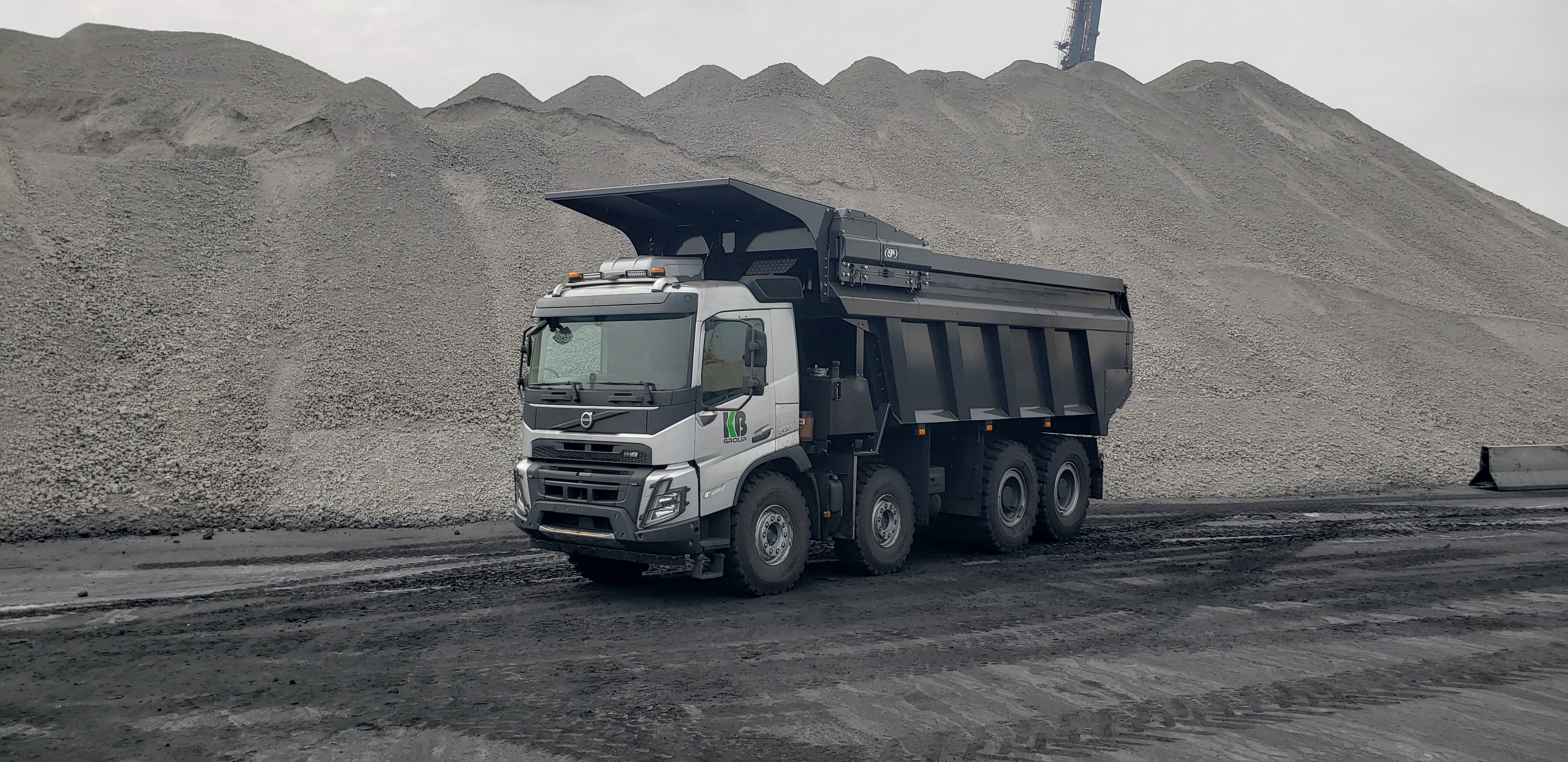 Terceiro Camião Mineiro BAS para a Harsco NL - BAS Mining Trucks