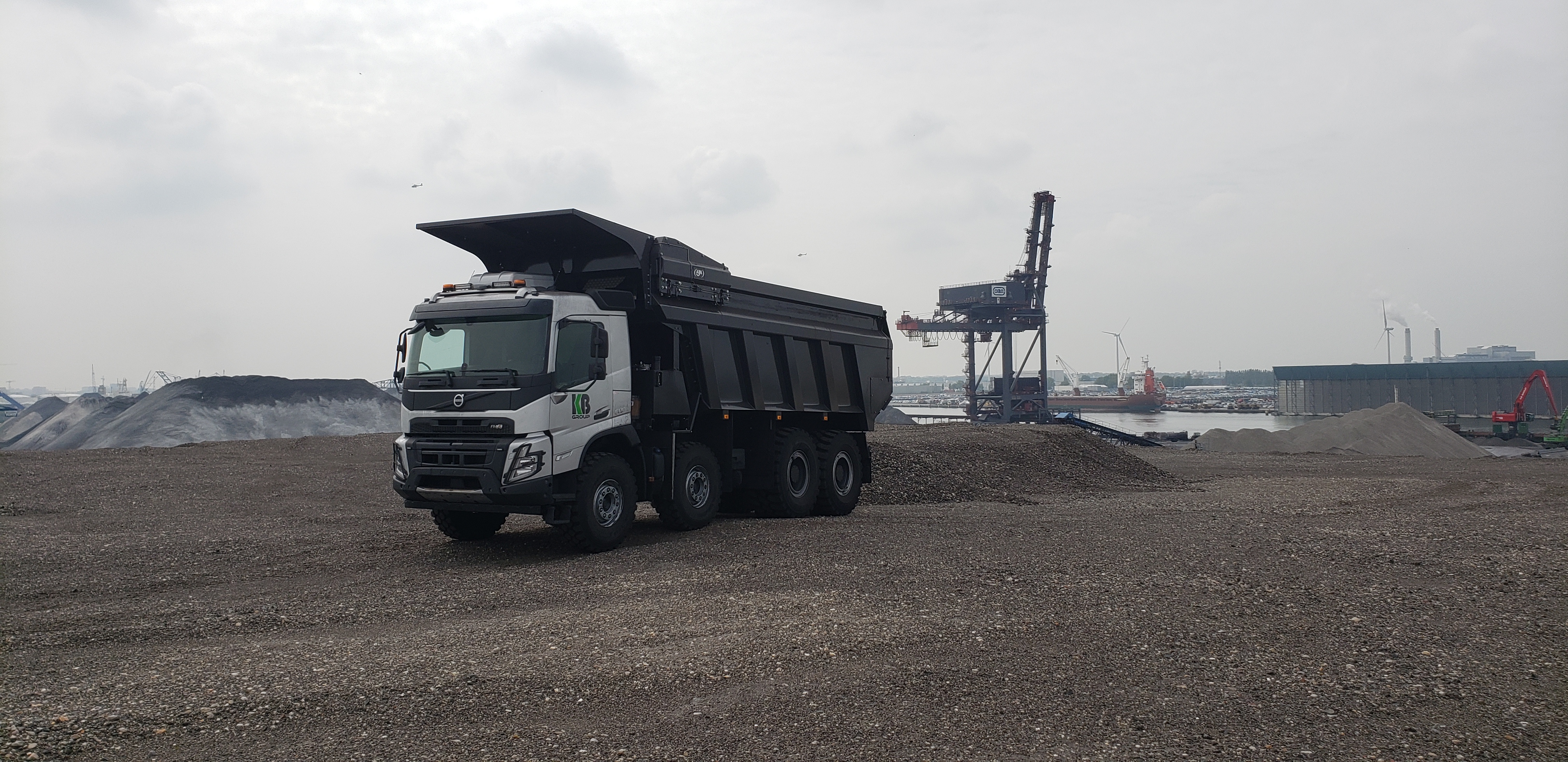 Terceiro Camião Mineiro BAS para a Harsco NL - BAS Mining Trucks