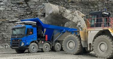 Terceiro Camião Mineiro BAS para a Harsco NL - BAS Mining Trucks